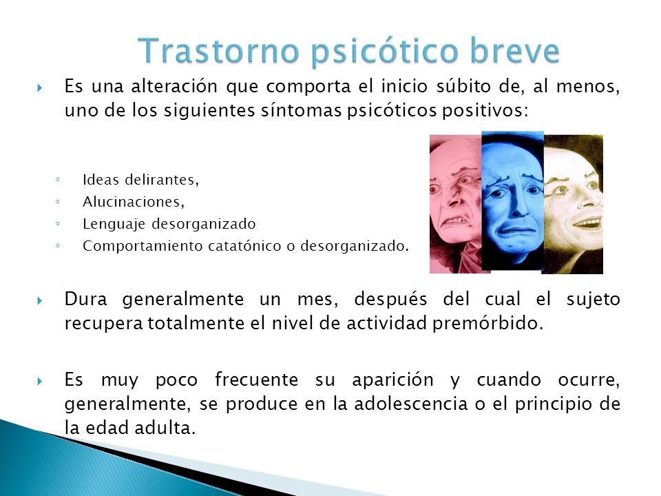 breve trastorno psicótico etiología de la diabetes